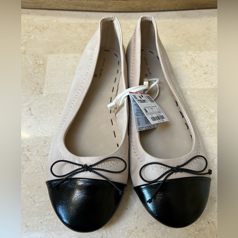 NWT ZARA girls Shoes size 4